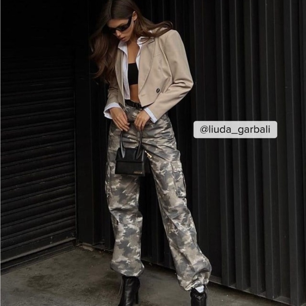 Ballon Leg Cargo Pants